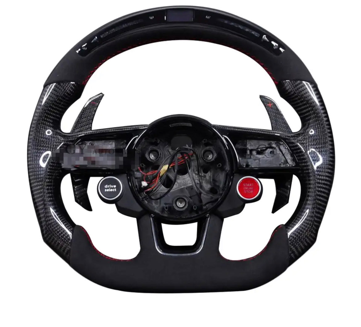 Audi LED Carbon Fiber steering wheel