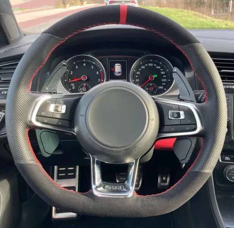 Steering wheel cover