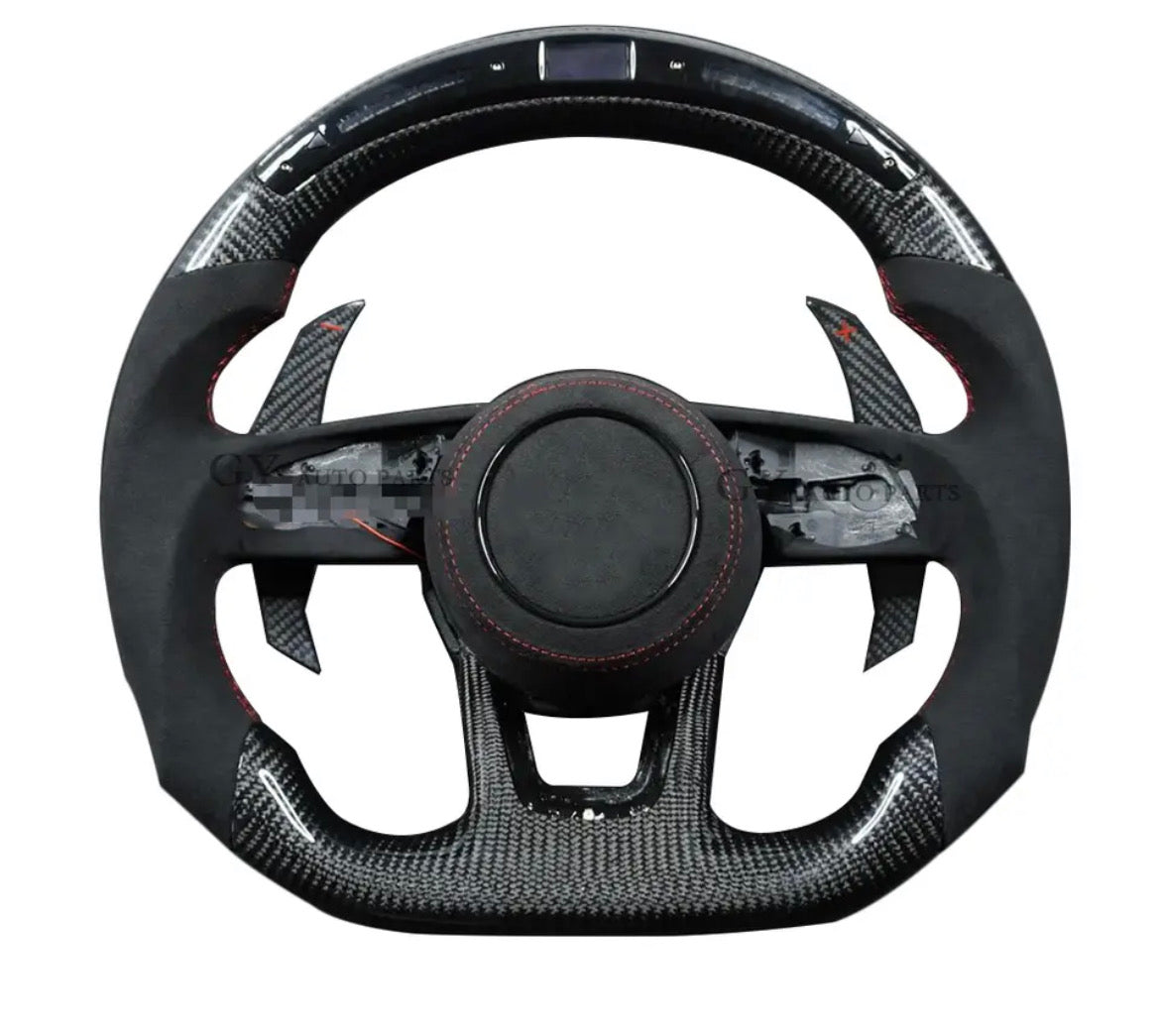 Audi LED Carbon Fiber steering wheel