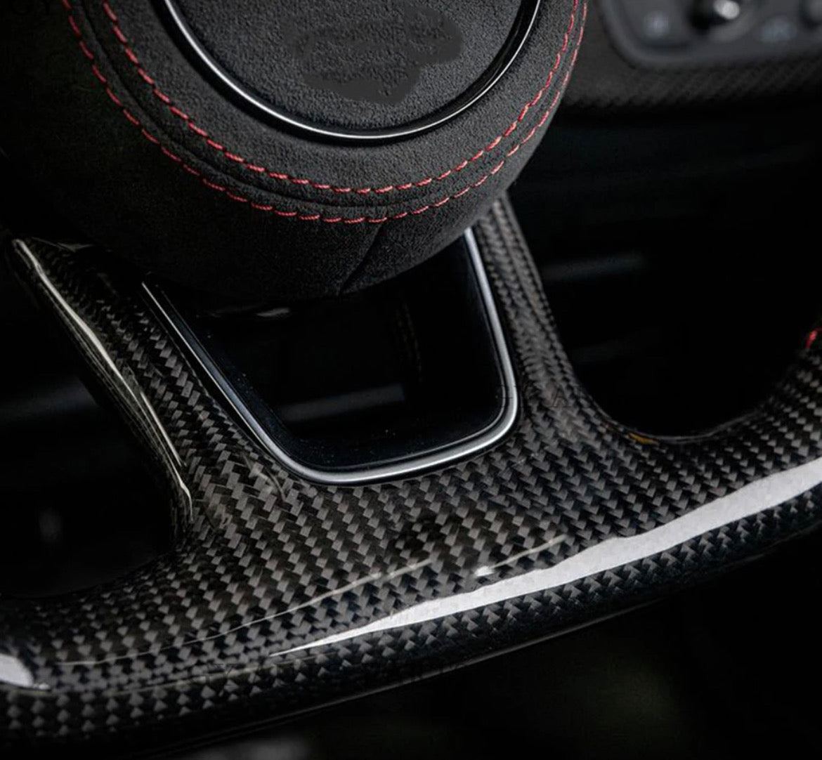 Audi LED Carbon Fiber steering wheel