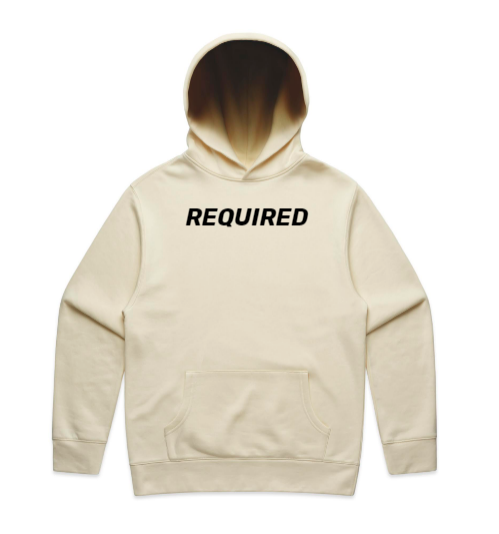 Required Automotive Hoodies (black writing)