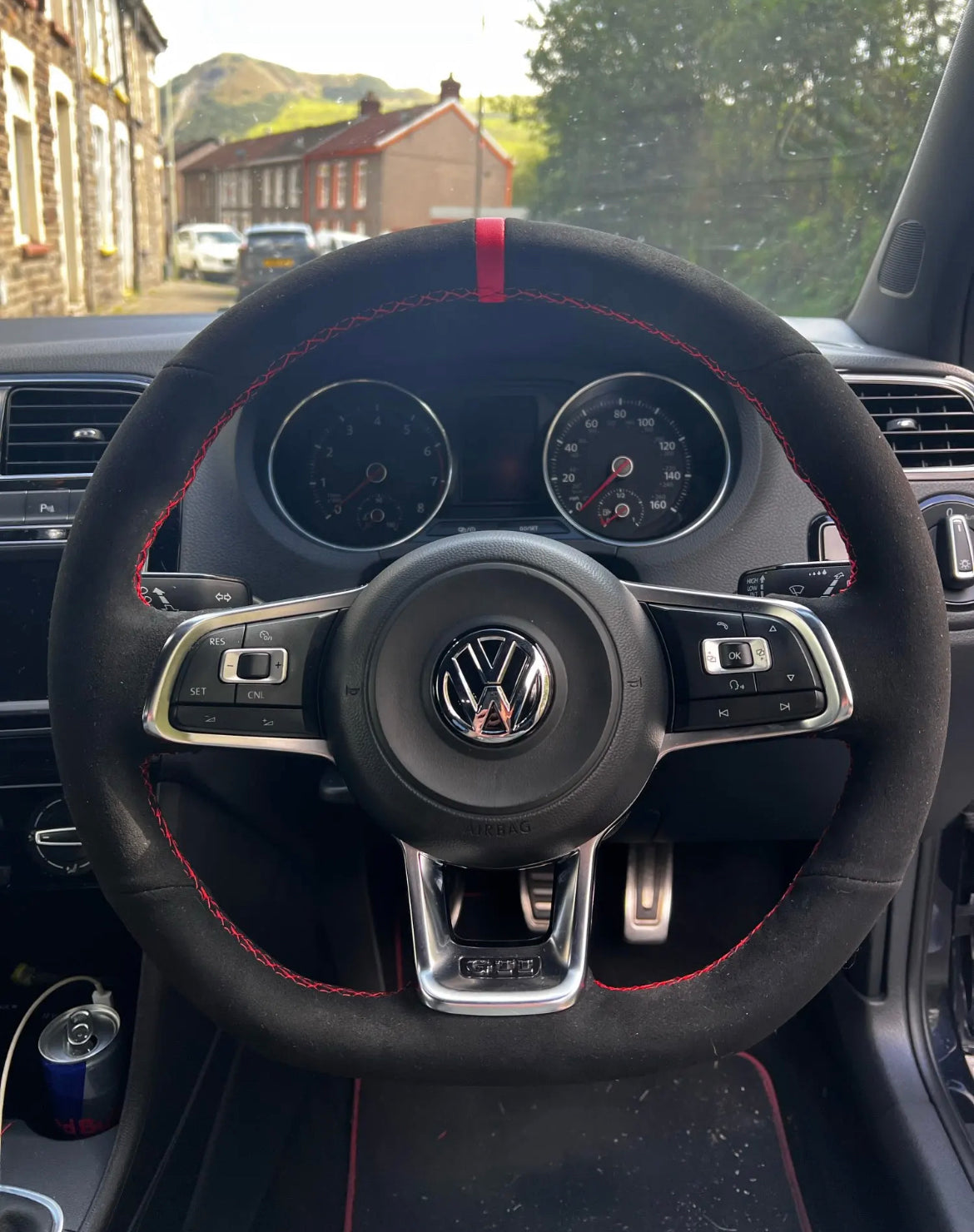 Steering wheel cover