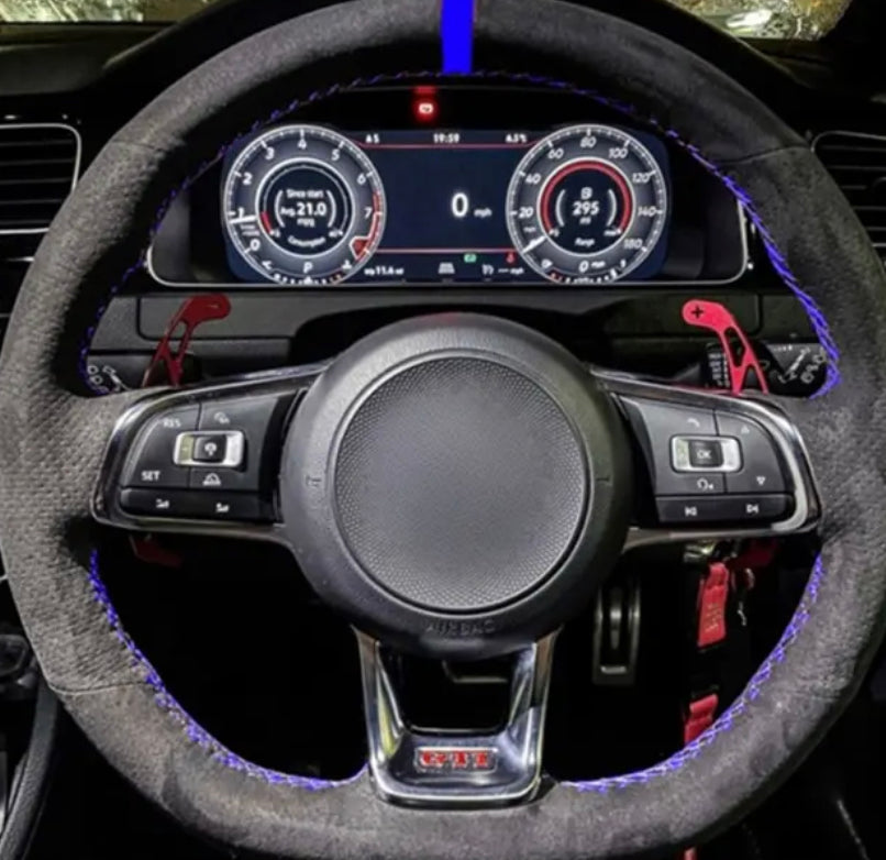 Steering wheel cover