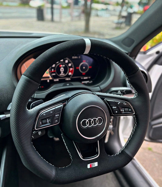 audi a3/s3 steering wheel cover