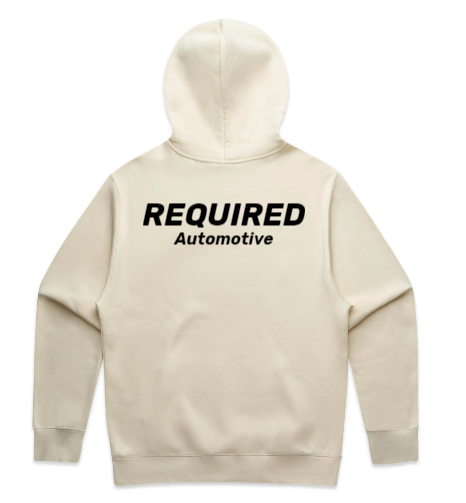 Required Automotive Hoodies (black writing)