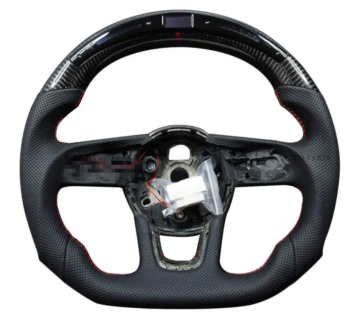 Audi LED Carbon Fiber steering wheel