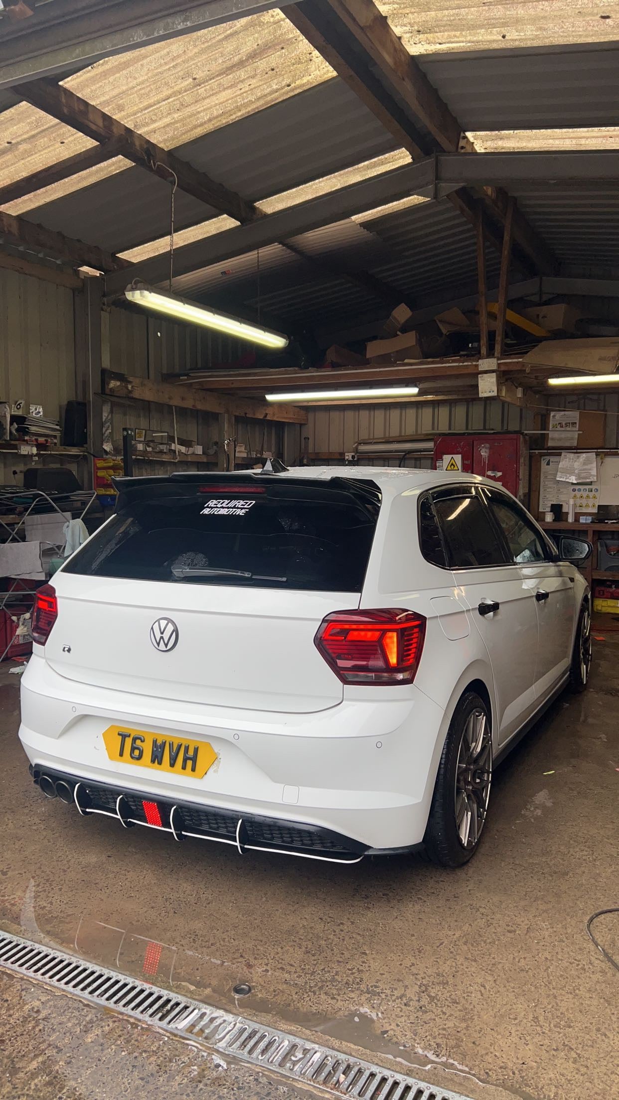 2018-2022 Polo GTI honeycomb diffuser