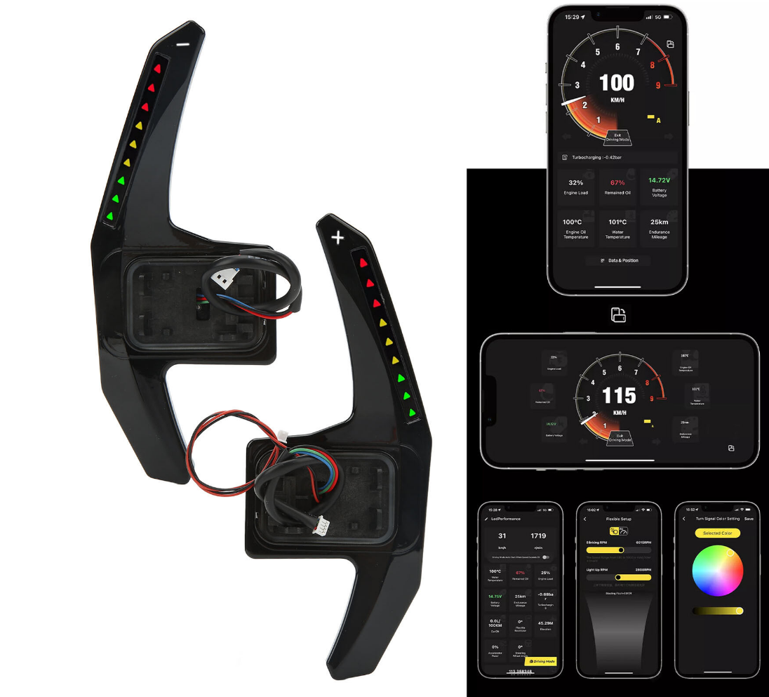 BMW Paddle LED Performance  Steering Wheel Paddle