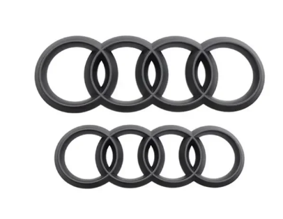 Black Audi  Badge