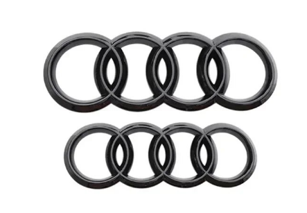 Black Audi  Badge