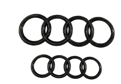 Black Audi  Badge