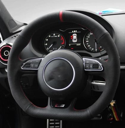 steering wheel cover for audi