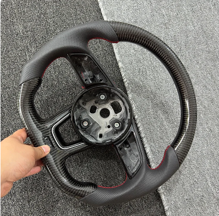 Fully Perforated Leather Steering Wheel