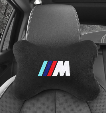 M sport Car Seat Belt Shoulder Cushion Pad Protection neck Support Pillow