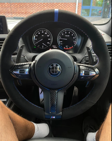 Steering wheel cover for bmw 1 series