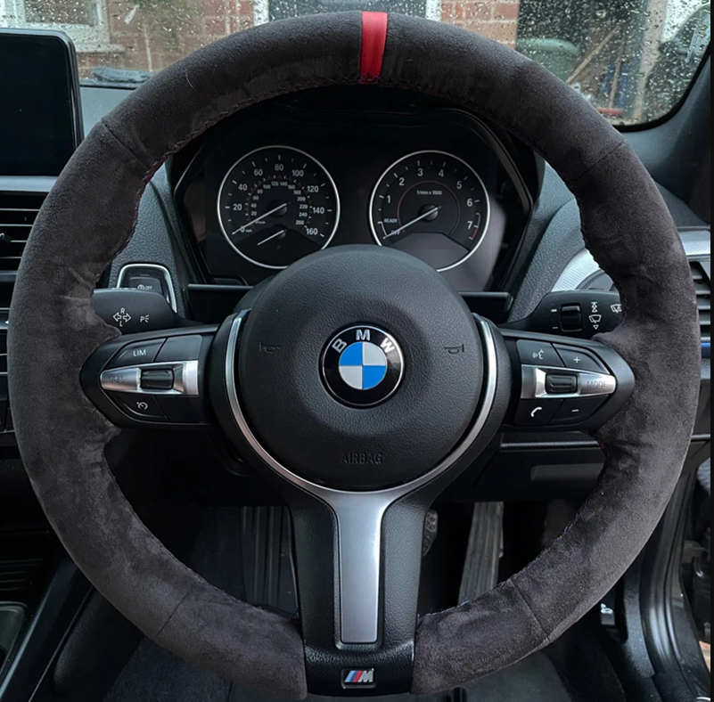 Steering wheel cover for bmw 1 series