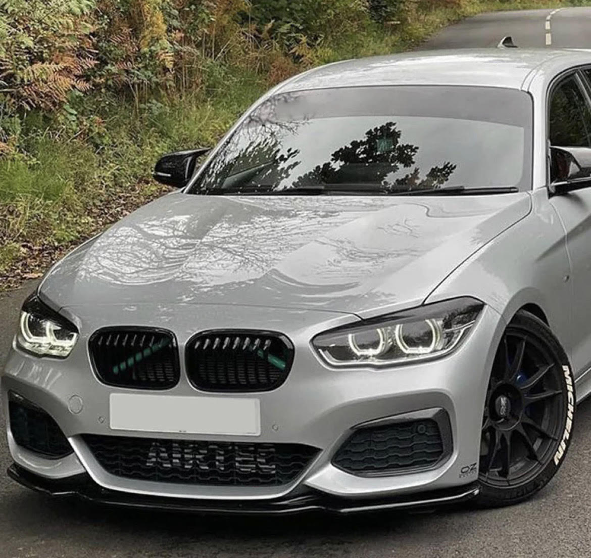 BMW 1 Series F20-F21 M-Power Facelift 2015-2019 Front Splitter